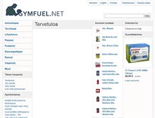 Tablet Screenshot of gymfuel.net
