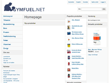 Tablet Screenshot of butik.gymfuel.net